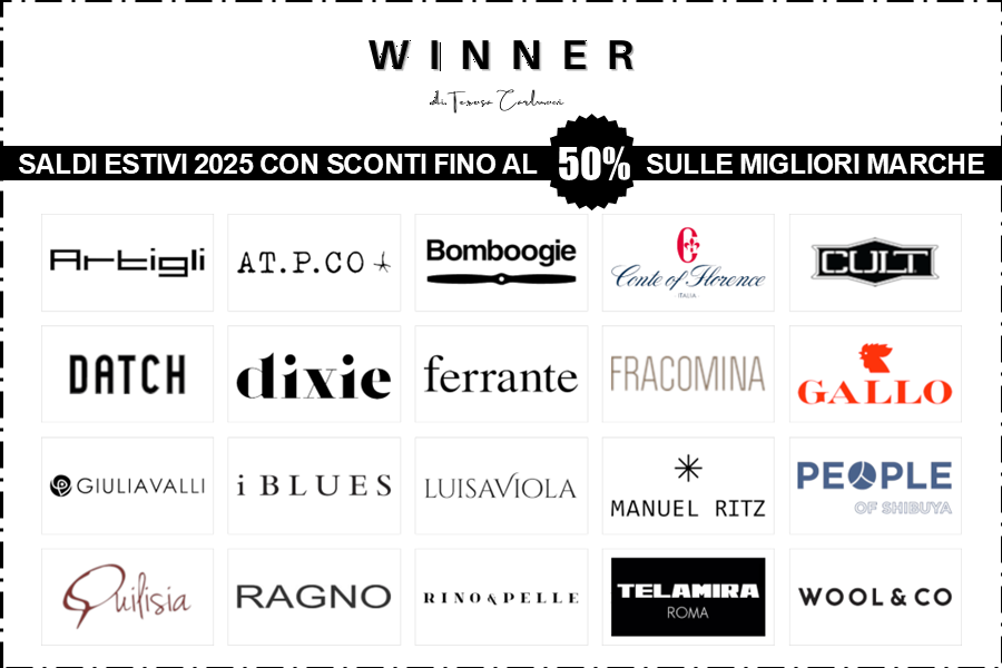 Saldi Estivi 2025 da Winner fai il pieno di Stile con Sconti fino al 50%!