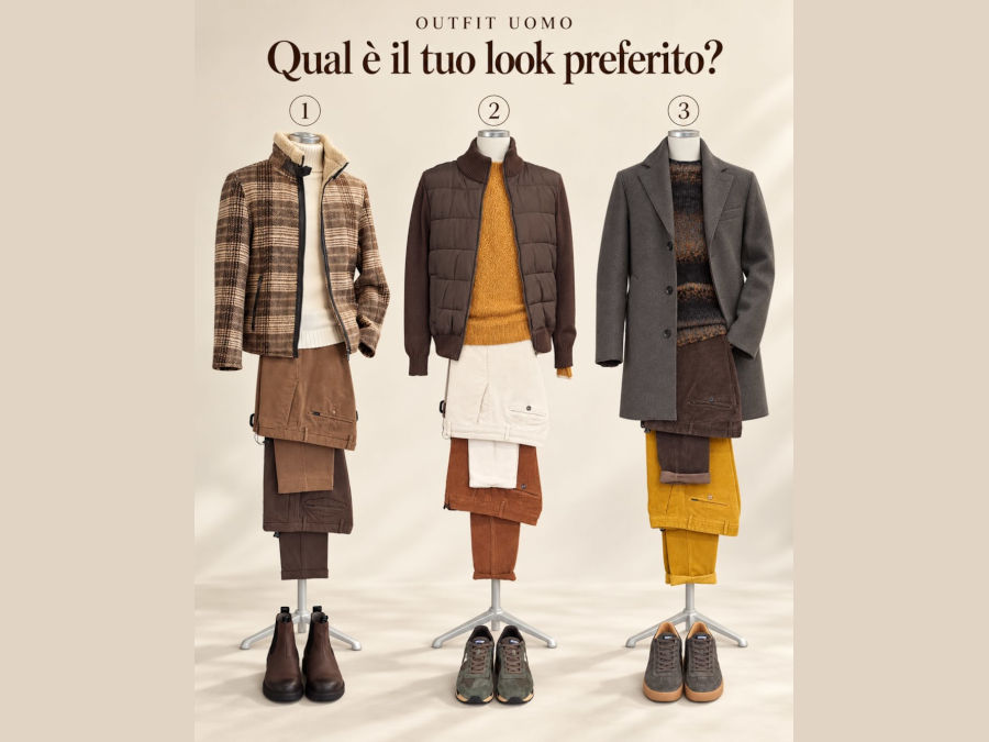 Collezione uomo autunno inverno 2026-2027