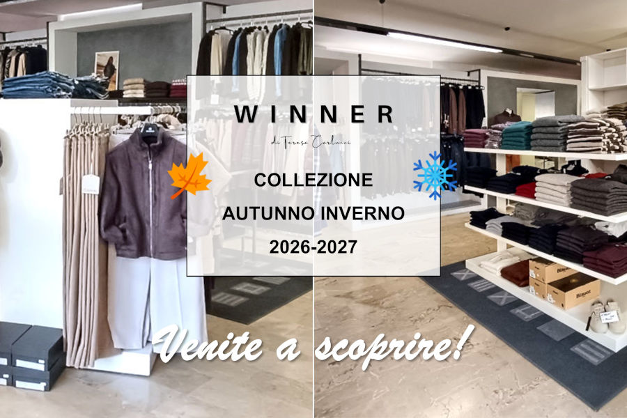Scopri la nuova collezione Autunno Inverno 2026-2027